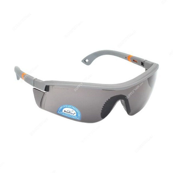 Vaultex Safety Spectacle, V121, Grey, 10 Pcs/Pack