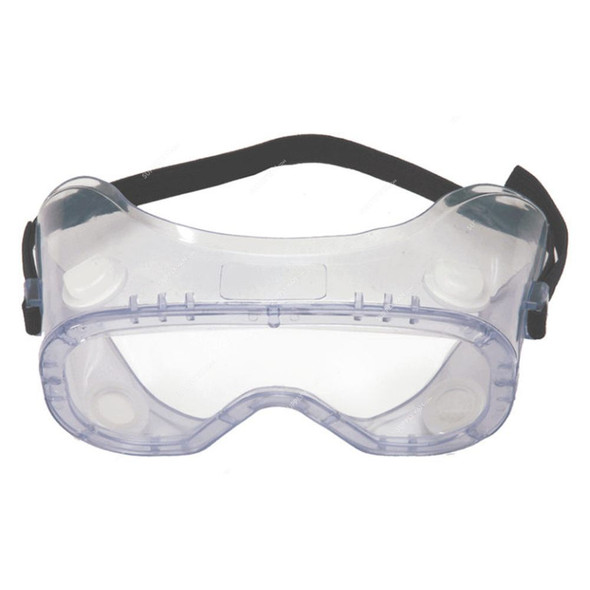 Karam Safety Goggles, ES009, Polycarbonate, Antifog Clear