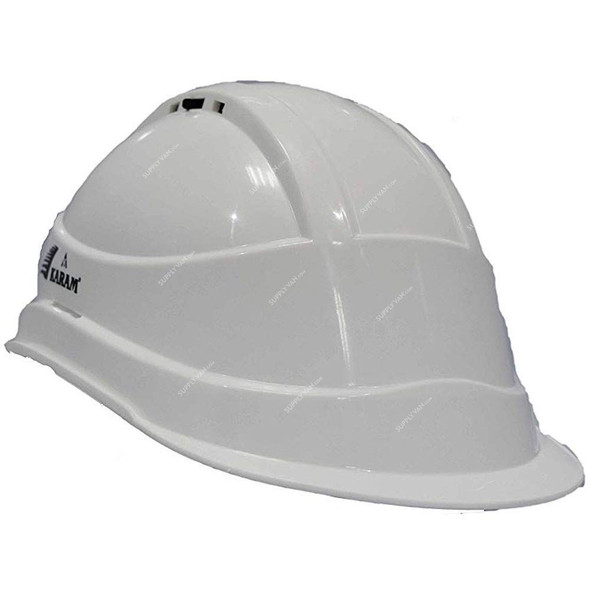 Karam Safety Helmet, PN542, Polymer, White