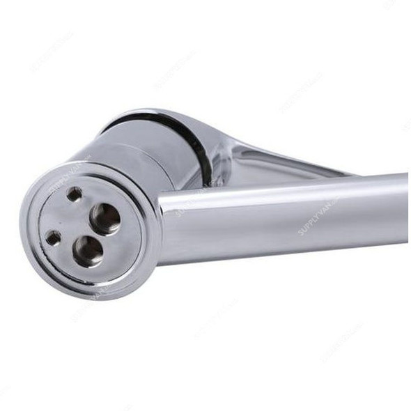 Geepas Single Lever Sink Mixer, GSW61090, Brass, Chrome, 0.8MPa, Silver