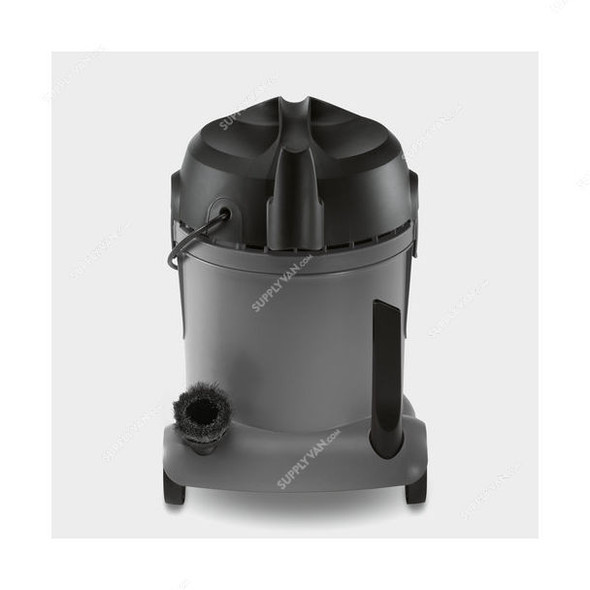 Karcher T 14/1 Classic Dry Vacuum Cleaner, 15271700, 285 Mbar, 1600W, 14 Ltrs Tank Capacity, Black/Grey