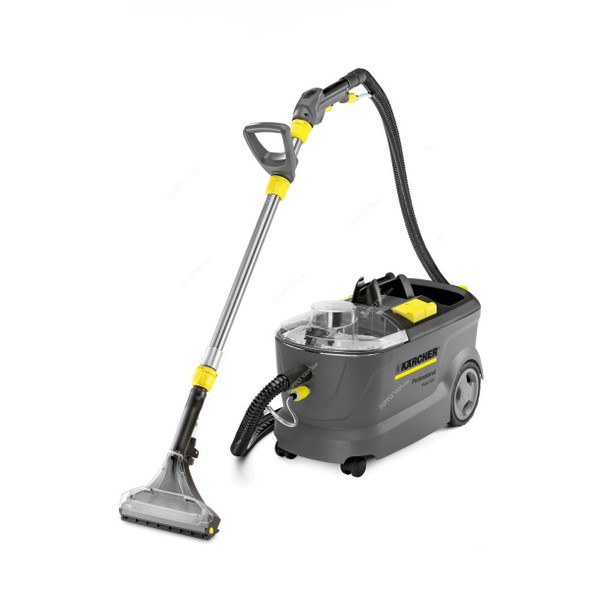 Karcher Puzzi 10/1 Spray Extraction Cleaner, 11001320, 220 Mbar, 1250W, 10 Ltrs Tank Capacity, Grey