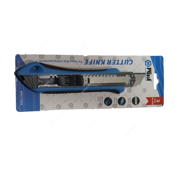 Wika Snap-Off Knife Cutter, WK17026, 18MM