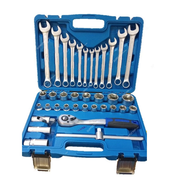 Wika Socket and Wrench Set, WK13004, 37 Pcs/Set