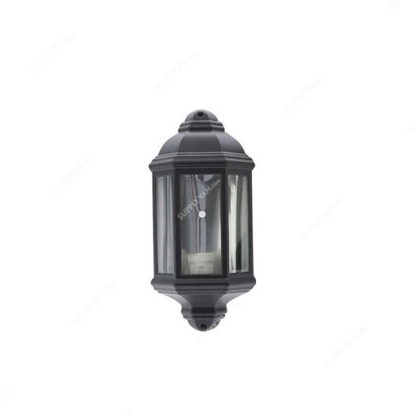 Viokef Wall Lamp, 4019700, Aluminium, E27, 60W, IP23, Black
