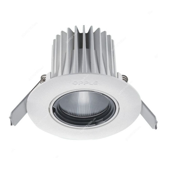 Opple LED Spotlight, 541003055910, 9W, 3000K, Warm White