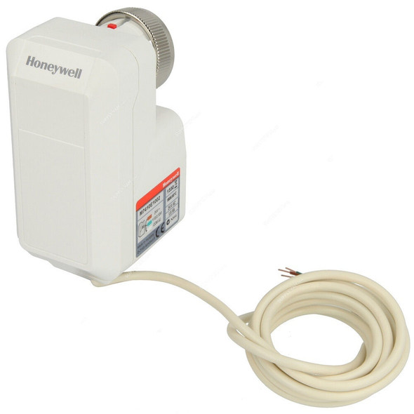 Honeywell Modulating Electric Valve Actuator, M7410E1002, 6.5MM, 180 N, White