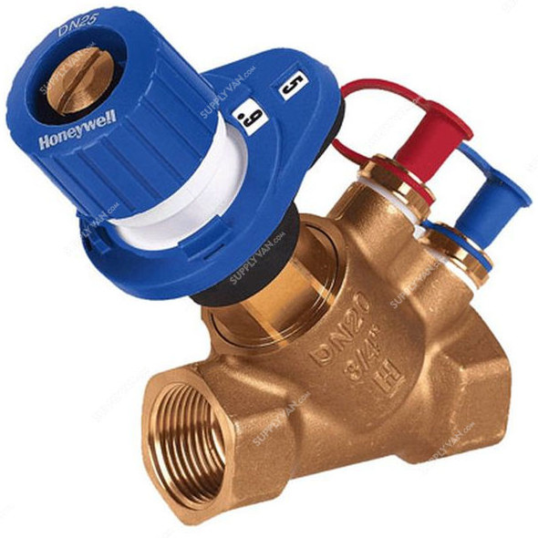 Honeywell Double Regulating Balancing Valve, V5032Y0040B, Threaded, 1-1/2 Inch