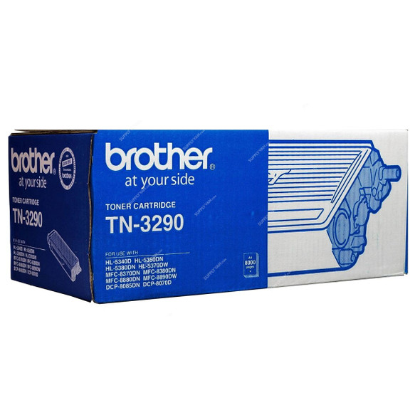 Brother Toner Cartridge, TN-3290, 8000 Pages, Black