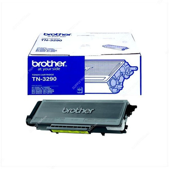 Brother Toner Cartridge, TN-3290, 8000 Pages, Black