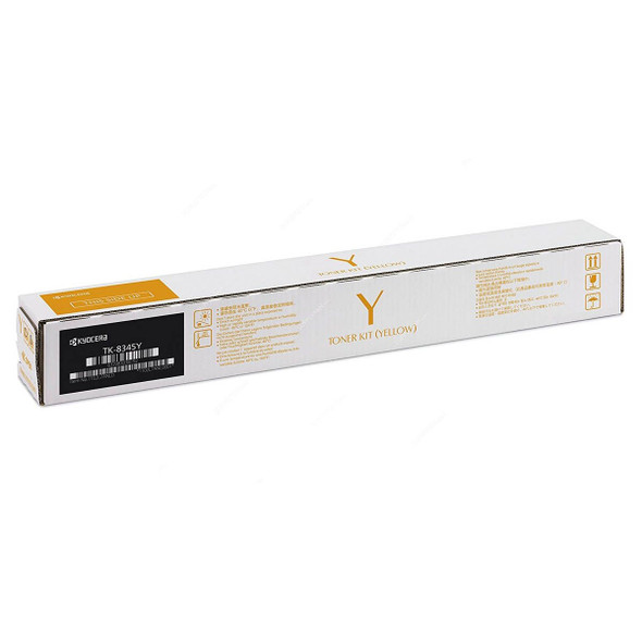 Kyocera Toner Cartridge, TK-8345Y, 12000 Pages, Yellow