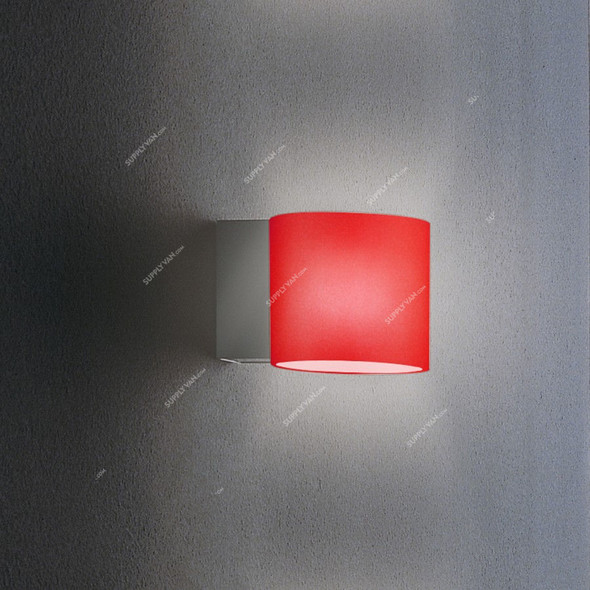 Metallux Glass Wall Light, 143-111-70, Brick, G9, 40W, 10CM