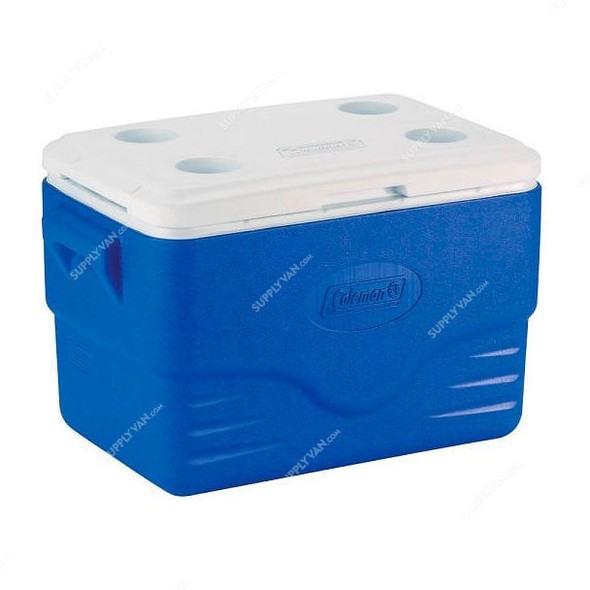Coleman Personal Bucket Cooler, 6281A718G, 36 Qt, Blue