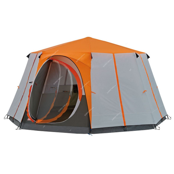 Coleman Cortes Octagon Tent, 2000019550, 8 Persons, Orange