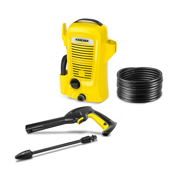 Karcher K 2 Opp GB Universal Pressure Washer, 16730010, 110 Bar, 1.4kW, Yellow/Black