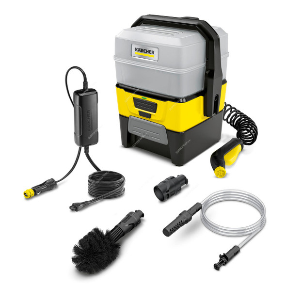 Karcher OC 3 Plus Multi-Purpose Box AE Outdoor Pressure Washer, 16800380, 7 Ltrs Tank Capacity, Yellow/Black