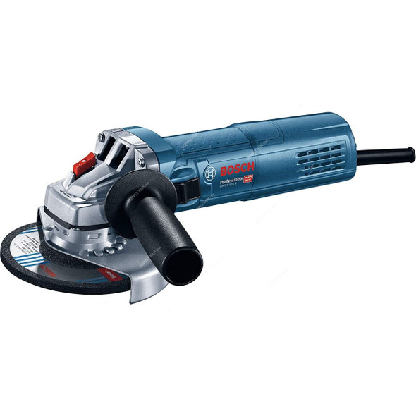 Bosch Professional Angle Grinder, GWS-9-115, 900W, Blue/Silver