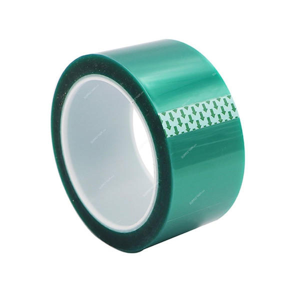 High Temperature Masking Tape, 48MM x 66 Mtrs, PET, Green