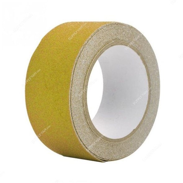 Anti-Slip Tape, 50MM x 5 Mtrs, PVC, Yellow