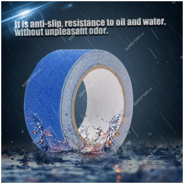 Anti-Slip Tape, 25MM x 5 Mtrs, PVC, Blue