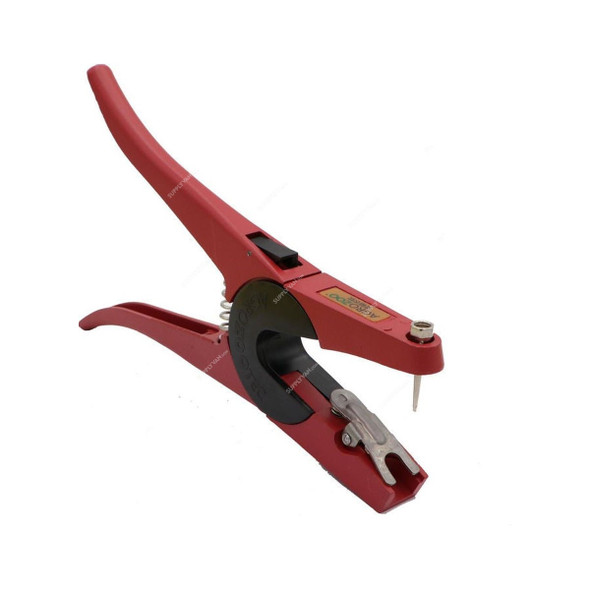 Animal Ear Tag Applicator Plier, 25 x 7CM, Red/Black