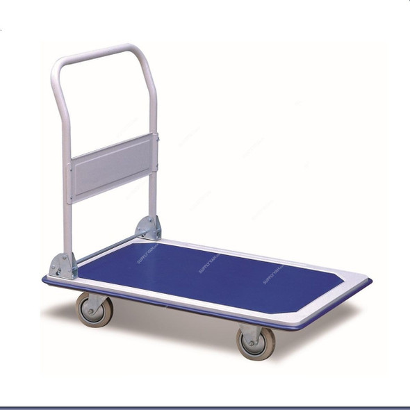 Eagle Platform Hand Trolley, TD1-300, 300 Kg, Blue/White