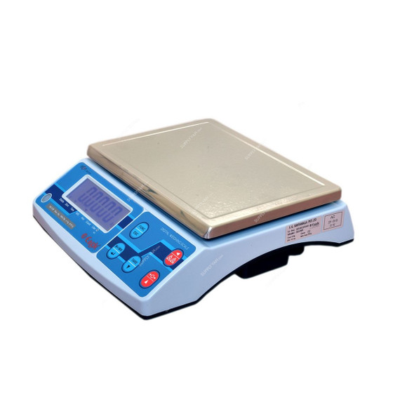 Eagle Precision Weighing Scale, Silver15, 15 Kg, Blue/Gold
