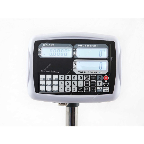 Eagle Counting Cum Floor Weighing Scale, PLT-10-M-CCB9, 3000 Kg Capacity, 1000 x 1000MM Platform