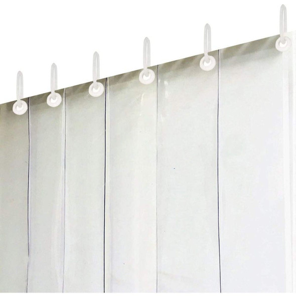 AC Curtain, 15 Yards x 1.4 Mtrs, PVC, Clear