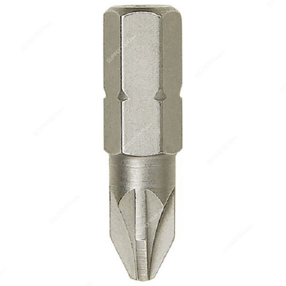 Mechanics Screwdriver Bit, 2-608-12794-003, Single Head, PZ2 x 25MM, 20 Pcs/Pack