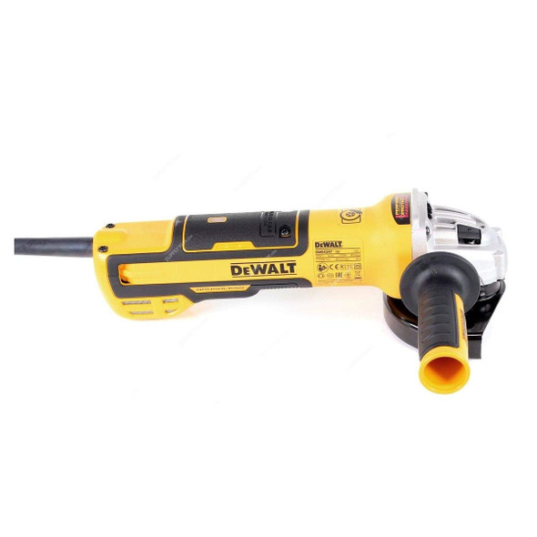 Dewalt Small Brushless Angle Grinder With Slider Switch, DWE4347-QS, 1700W, 210-240V, 125MM