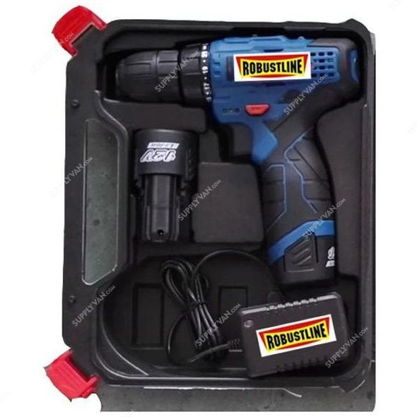 Robustline Cordless Drill Machine, SCD-12LI-E, 12V