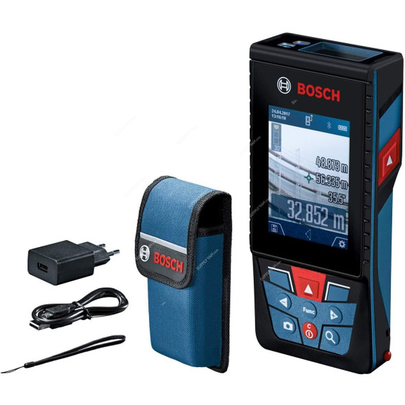 Bosch Professional Laser Measure, GLM-120-C, 120 Mtrs