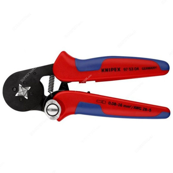 Knipex Self-Adjusting Crimping Plier, 975304, 180MM