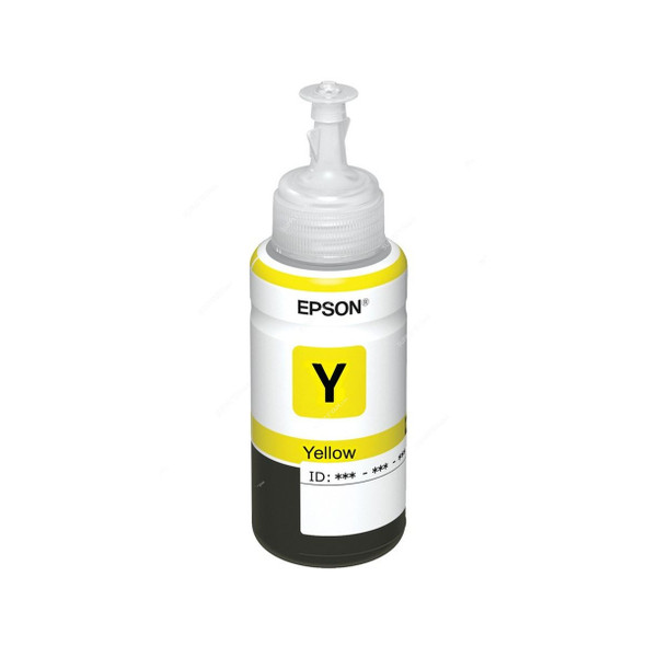 Epson Ink Bottle, T6644, 664, Yellow, 70ML