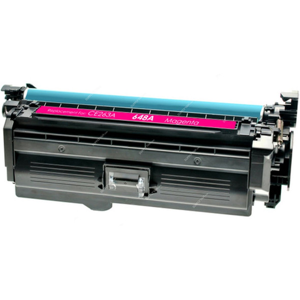 HP Original LaserJet Toner Cartridge, CE263A, 648A, Magenta