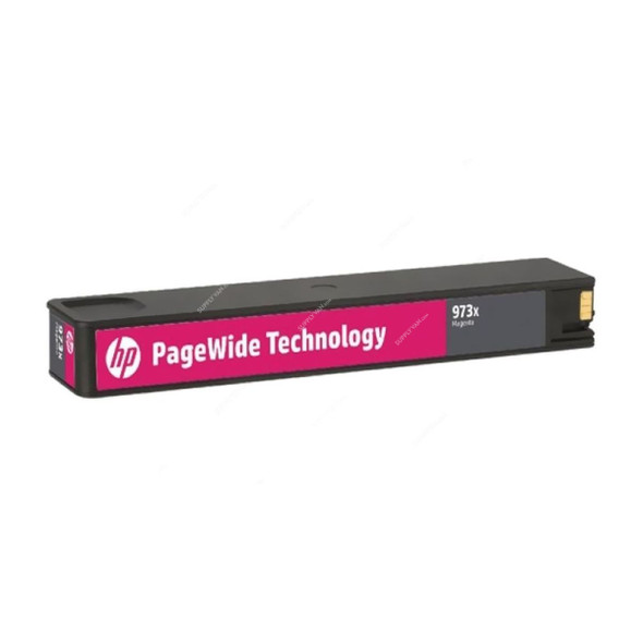 HP High Yield Original PageWide Cartridge, F6T82AE, 973X, Magenta