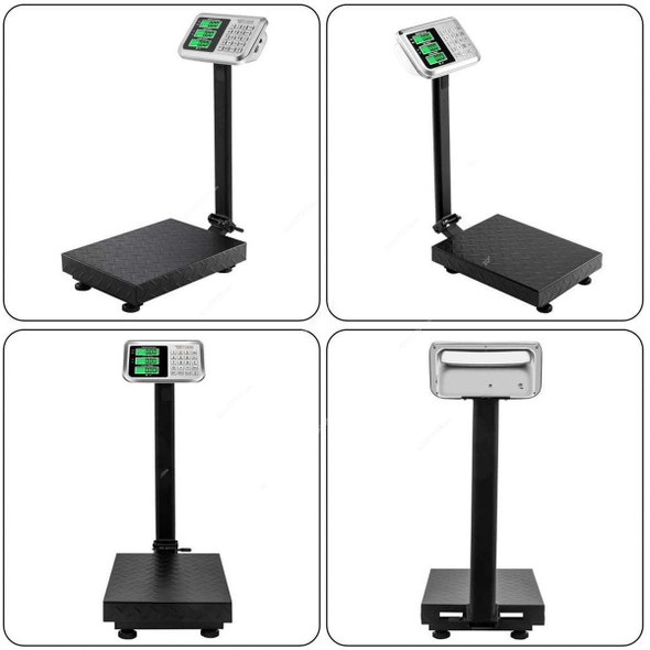 Aqson Digital Platform Scale, AQ-DWS500, Carbon Steel, 500 Kg Aqson Digital Platform Scale, AQ-DWS500, Carbon Steel, 500 Kg