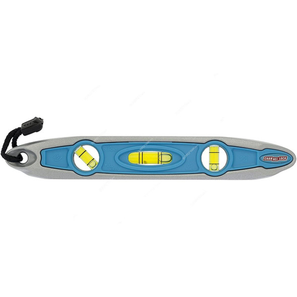 Channellock Professional Torpedo Level, CL-615, 8.5 Inch