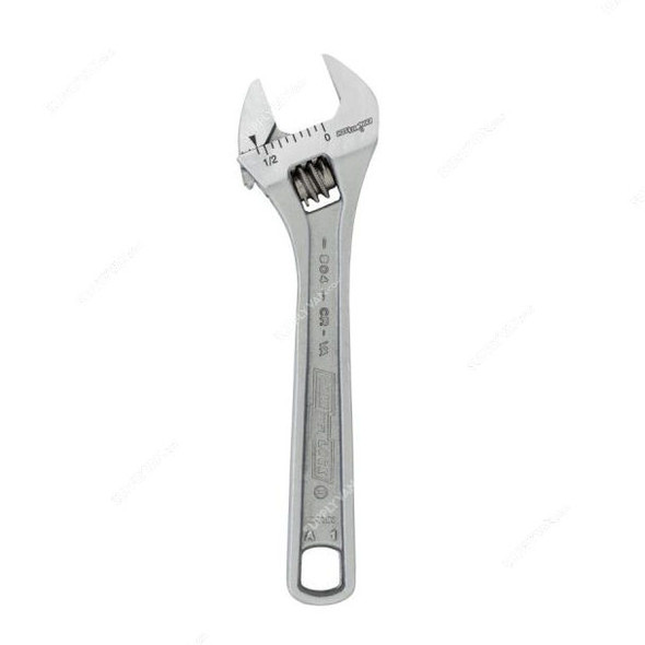 Channellock Adjustable Wrench, CL-804, 1/2 Inch Jaw Capacity, 4.5 Inch Length