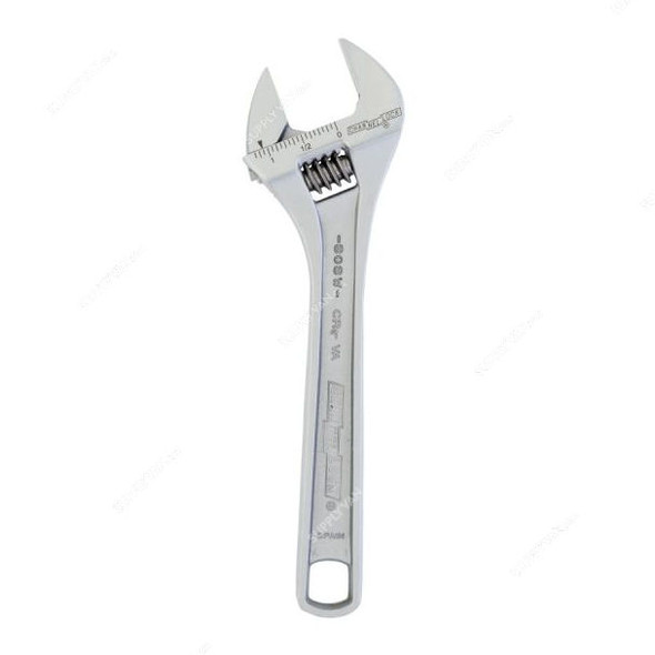Channellock Adjustable Wrench, CL-808W, 29.97MM Jaw Capacity, 8 Inch Length