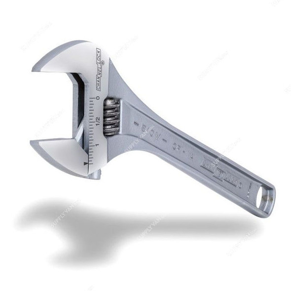 Channellock Adjustable Wrench, CL-810W, 34.04MM Jaw Capacity, 10 Inch Length