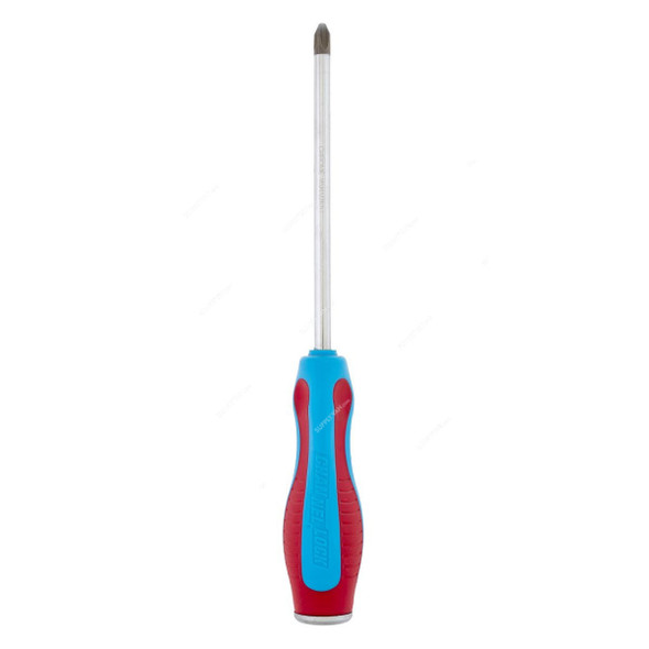 Channellock Code Blue Phillips Screwdriver, CL-P306CB, 3/8 Inch Dia, PH3 Tip Size x 6 Inch Blade Length