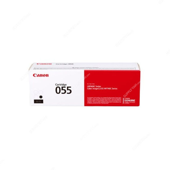 Canon imageCLASS Toner Cartridge, 055B, 2300 Pages, Black