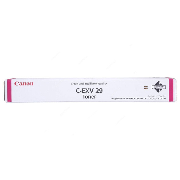 Canon Original Toner Cartridge, CEXV-29M, 27000 Pages, Magenta