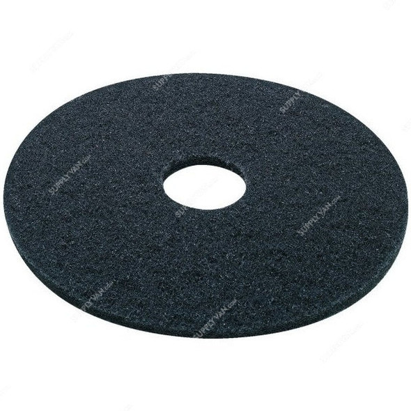 Norton Super Strip AO Medium Grit Floor Pad, 66261054225, 15 Inch, Black, 5 Pcs/Pack