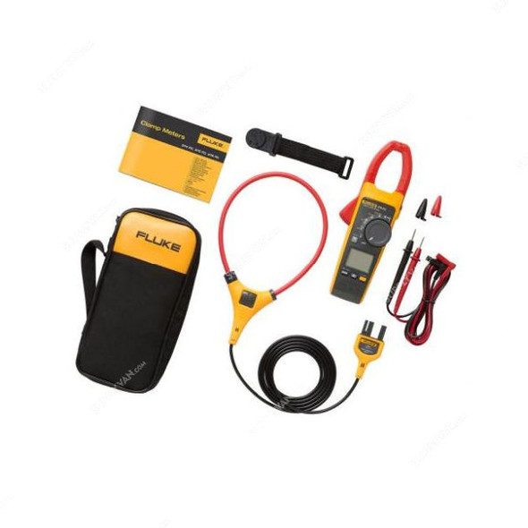 Fluke TRMS Wireless AC/DC Clamp Meter With iFlex, 376FC, 2500A