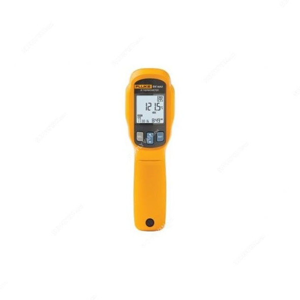 Fluke Multifunction Infrared Thermometer, 64-MAX, -30 to 600 Deg.C