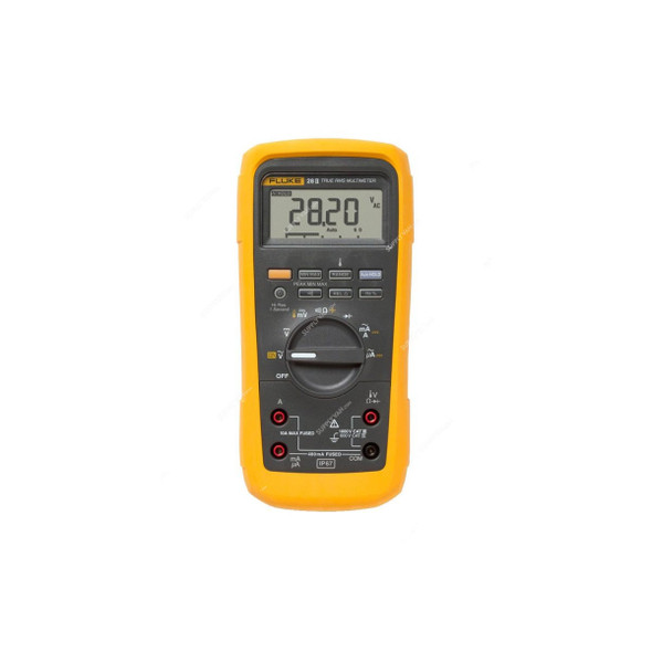 Fluke Rugged Digital Multimeter, 28II-EUR, 10A, 1000V