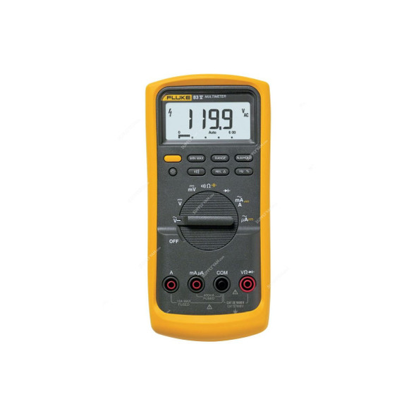 Fluke Average Responding Industrial Multimeter, 83-V-EUR, 10A, 1000V